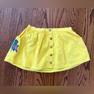 Genuine Kids - Girls Yellow Skirt - Size 2t